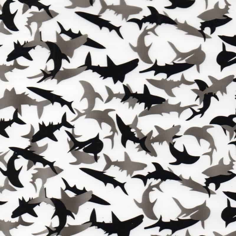 Shark Camo Hydro Dipping Pattern
