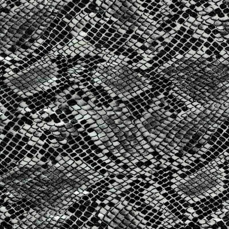 Silver Snake Skin Hydro Dipping Pattern