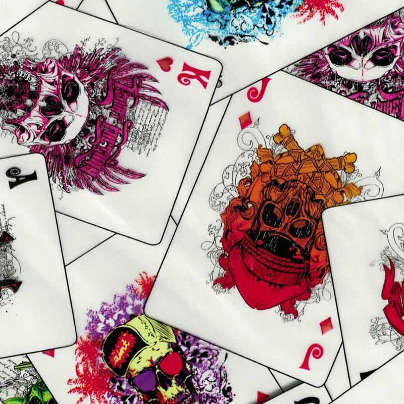 Playing Cards Hydro Dipping Patterns