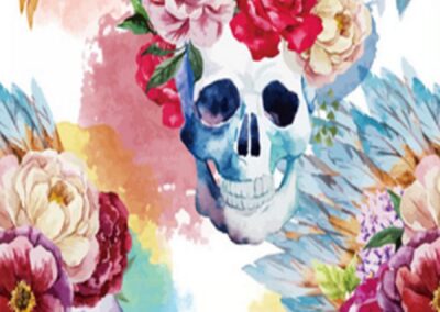 Watercolour Skulls