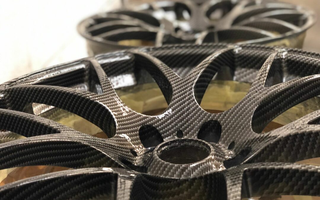 BMW Alloy Wheels Hydro Dipped in Carbon Fibre