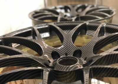 BMW Alloy Wheels Hydro Dipped in Carbon Fibre
