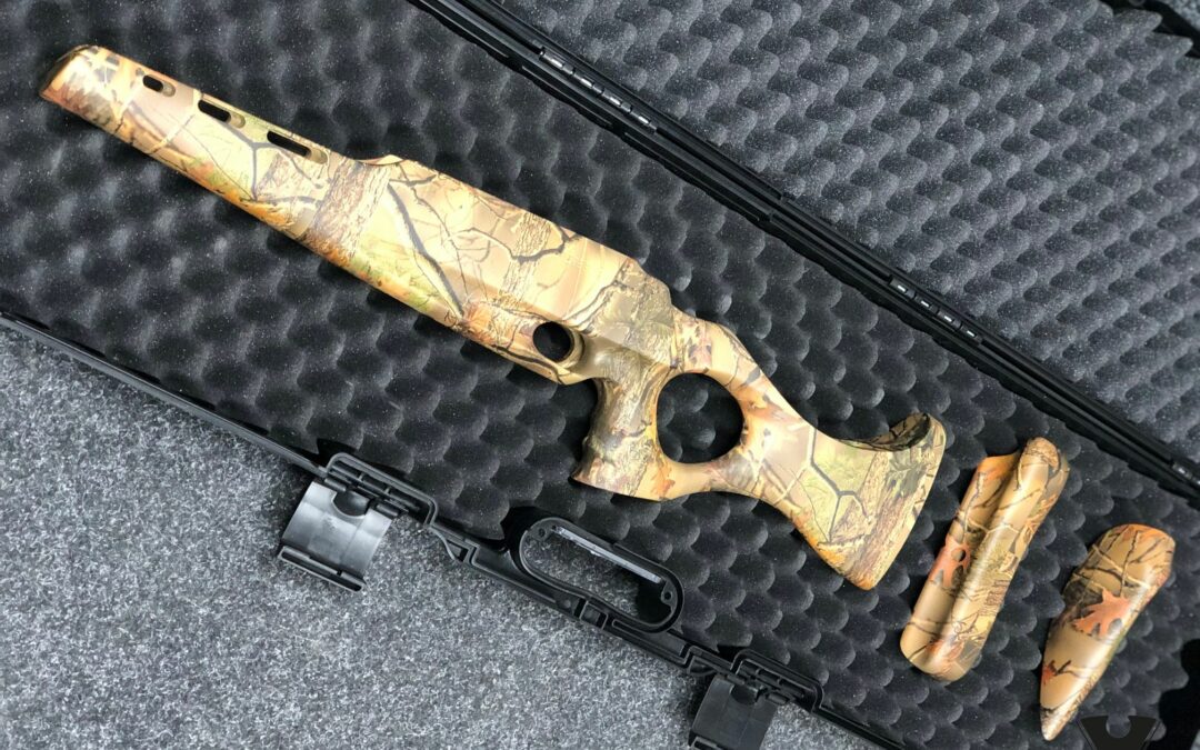 Gunstock Hydro Dipped in Real Tree Camo