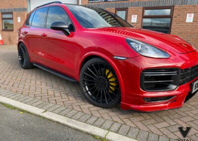 Porsche Cayenne Hydro Dipped Carbon Fibre