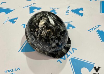 Safety Hat Hydro Dipped in Badass