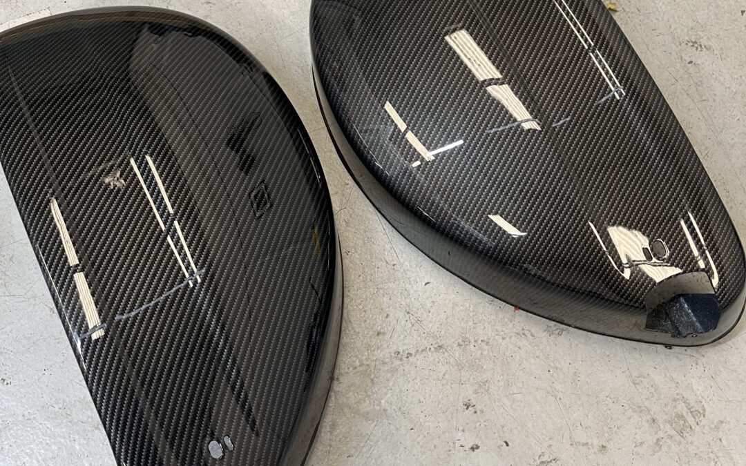 Lambretta Scooter Side Panels Hydro Dipped In Carbon Fibre