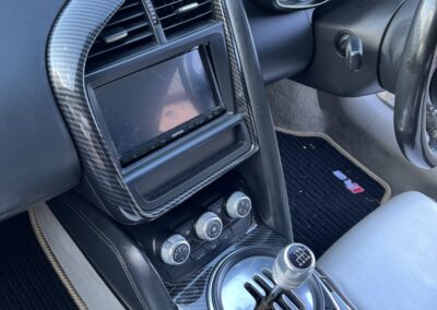 Audi Interior Hydro Dipped in Carbon Fibre