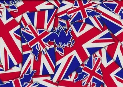Union Jack hydro dipping film pattern