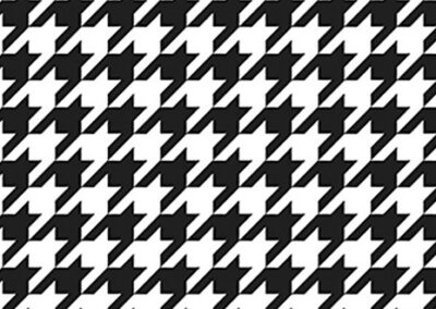 Houndstooth hydro dipping film pattern