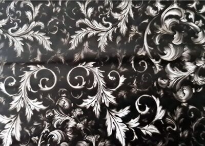 Etched Metal Leaf hydro dipping film pattern