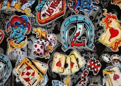 Las Vegas hydro dipping film pattern