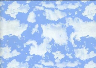 Light Clouds hydro dipping film pattern