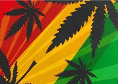 Rasta hydro dipping film pattern