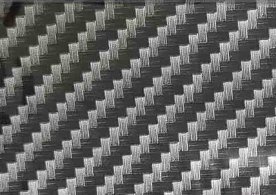 Black Silver True Weave hydro dipping film pattern
