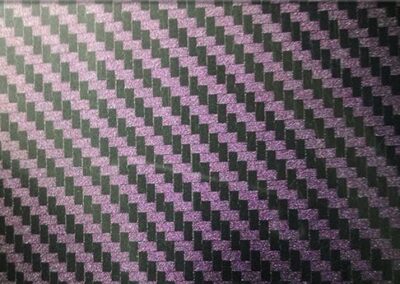 Black to Purple Shift hydro dipping film pattern