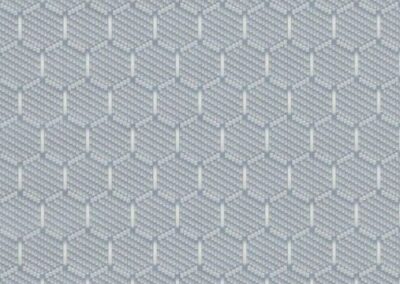 Silver Hex hydro dipping film pattern