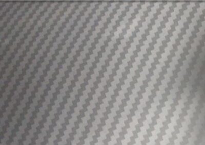 Silver Zig Zag hydro dipping film pattern