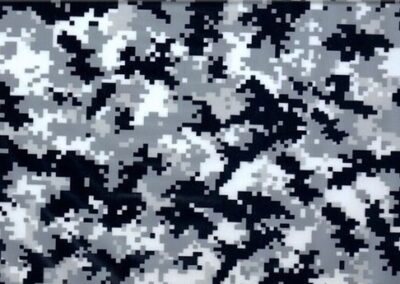 Black Grey Digicam hydro dipping film pattern
