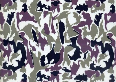 Purple hydro dipping film pattern