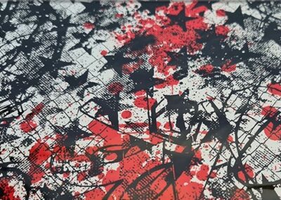 Urban Star hydro dipping film pattern