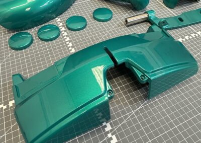Dietz Mobility Panels Painted in an Aston Martin Metallic Green