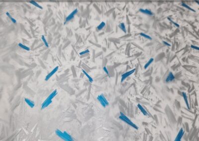 Blue Flake Forged hydro dipping film pattern