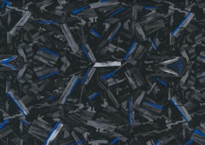 Blue Forged V3 hydro dipping film pattern
