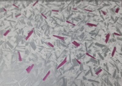 Pink Flake Forged hydro dipping film pattern