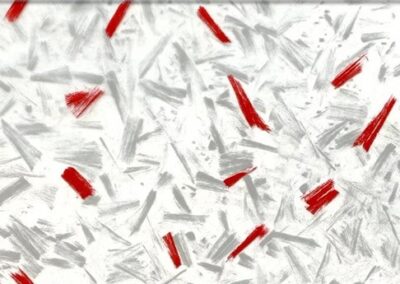 Red Flake Forged hydro dipping film pattern