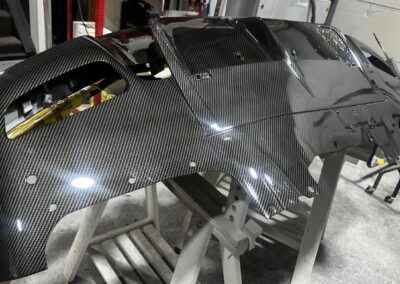 Ferrari Rear Diffuser Hydro Dipped in Carbon Fibre