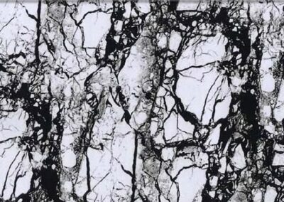 Black & Clear Stone hydro dipping film pattern