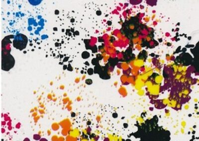 Paint Splat hydro dipping film pattern