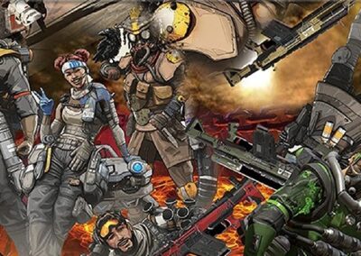 Apex Legends hydro dipping film pattern