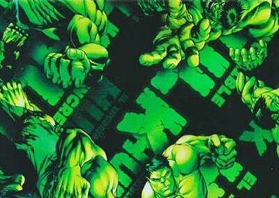 Hulk hydro dipping film pattern