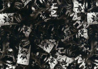 Joker Cards hydro dipping film pattern