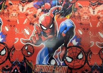 Large Spider-Man hydro dipping film pattern