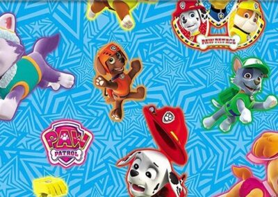 Paw Patrol hydro dipping film pattern
