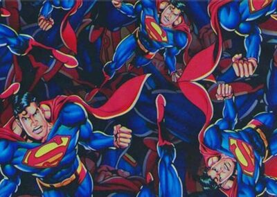 Superman hydro dipping film pattern