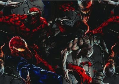 Venom hydro dipping film pattern