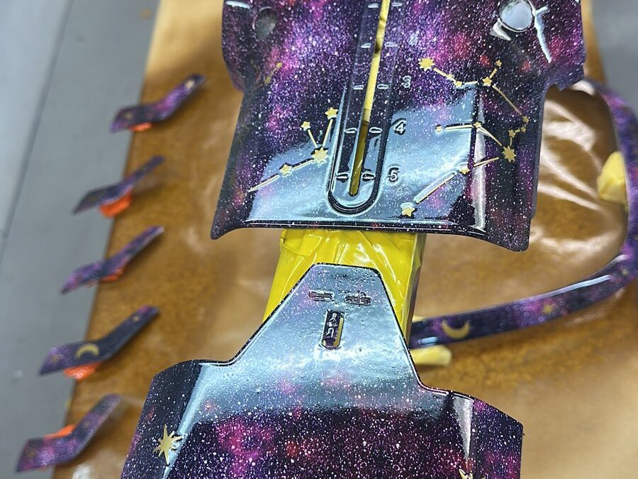 Mobility Panels Finished in a Custom Galaxy Design with Zodiac Graphics