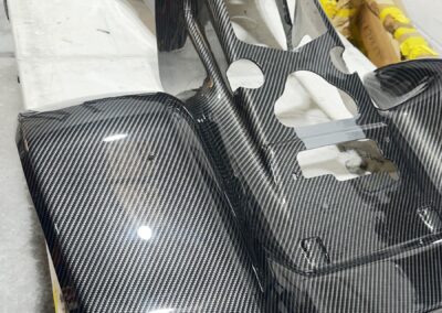 Quad Plastics Hydro Dipped in Carbon Fibre