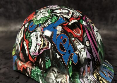 Safety Hat Hydro Dipped in Joker