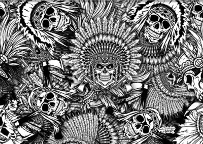 Chief hydro dipping film pattern