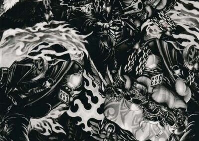 Death MCC hydro dipping film pattern