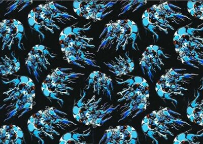 Ice hydro dipping film pattern