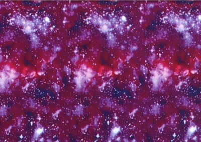 Red Galaxy hydro dipping film pattern