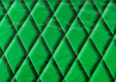 Green Quilted Leather hydro dipping film pattern