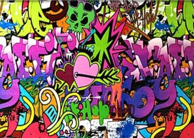 Hip Hop hydro dipping film pattern