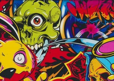 Rabbid hydro dipping film pattern